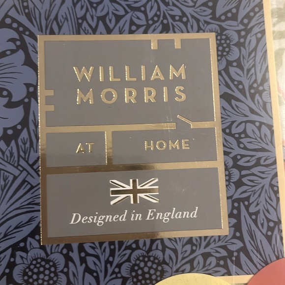 WILLIAM MORRIS England Strawberry Thief Summer King Duvet Cover Set Shams NEW - Picture 5 of 11